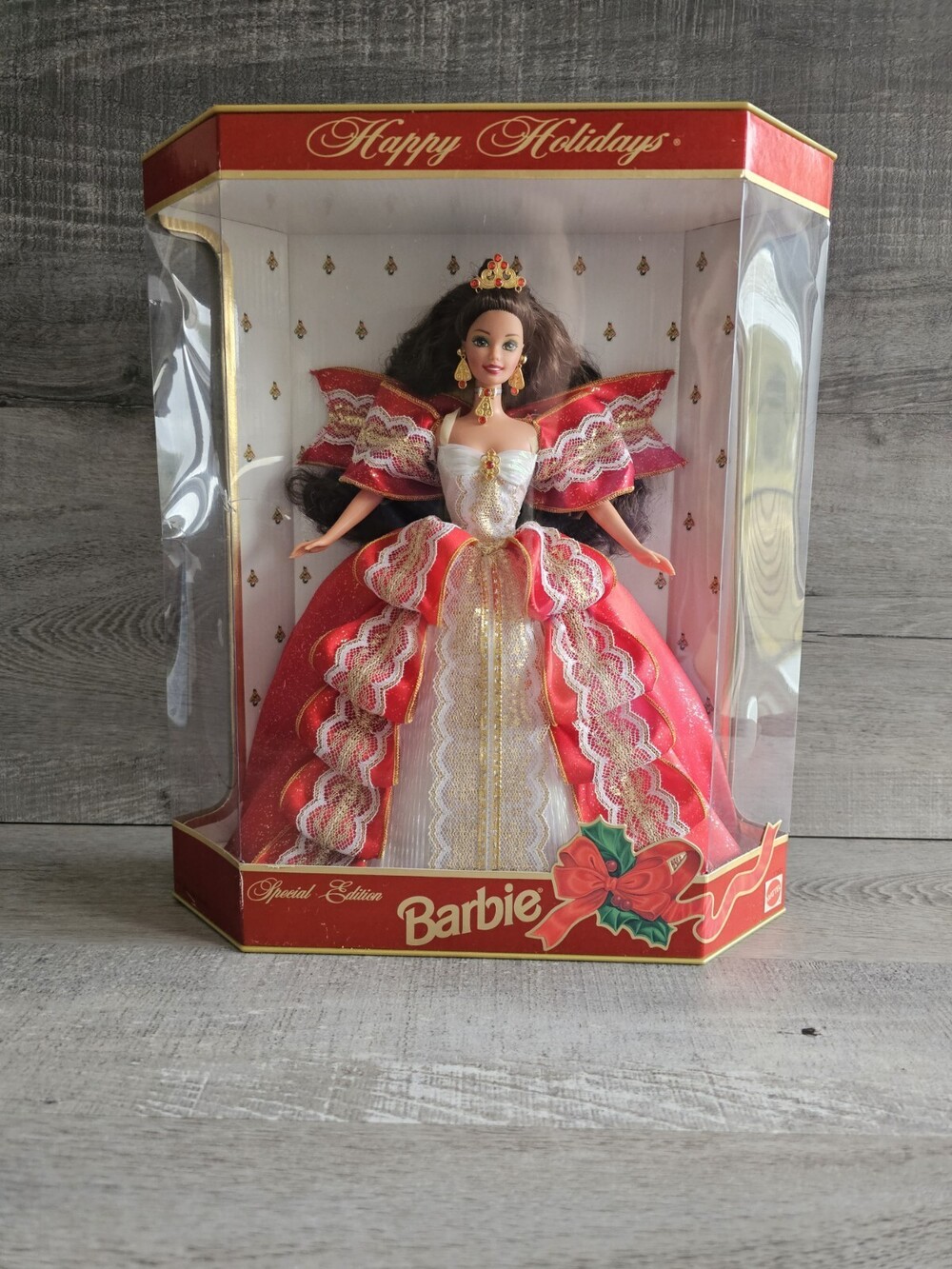 1997 Happy Holidays Special Edition Barbie Doll Christmas Mattel #17832 NRFB New